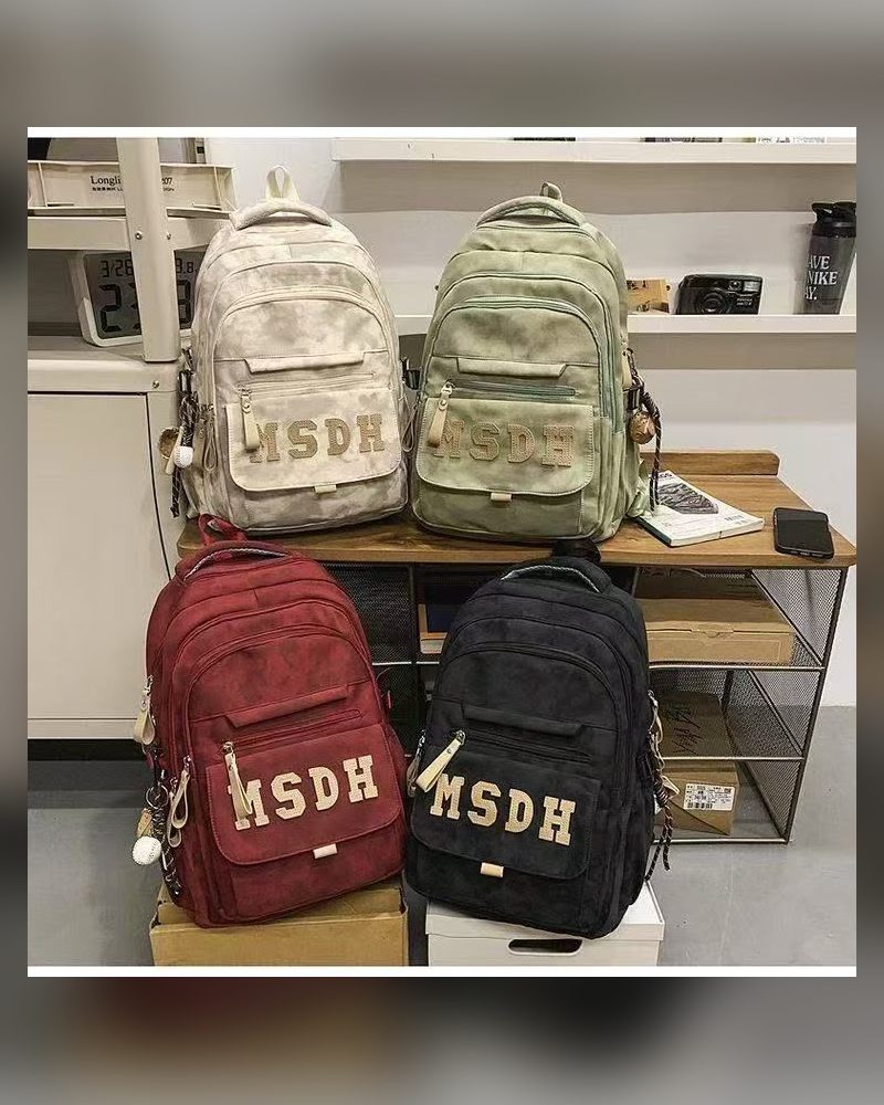 حقيبة MSDH — قماش مغسول